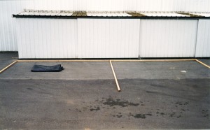 Aurelien Imbert, performance, bâche
