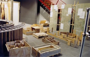 Aurelien Imbert, Théâtre de Phénix, coffrages